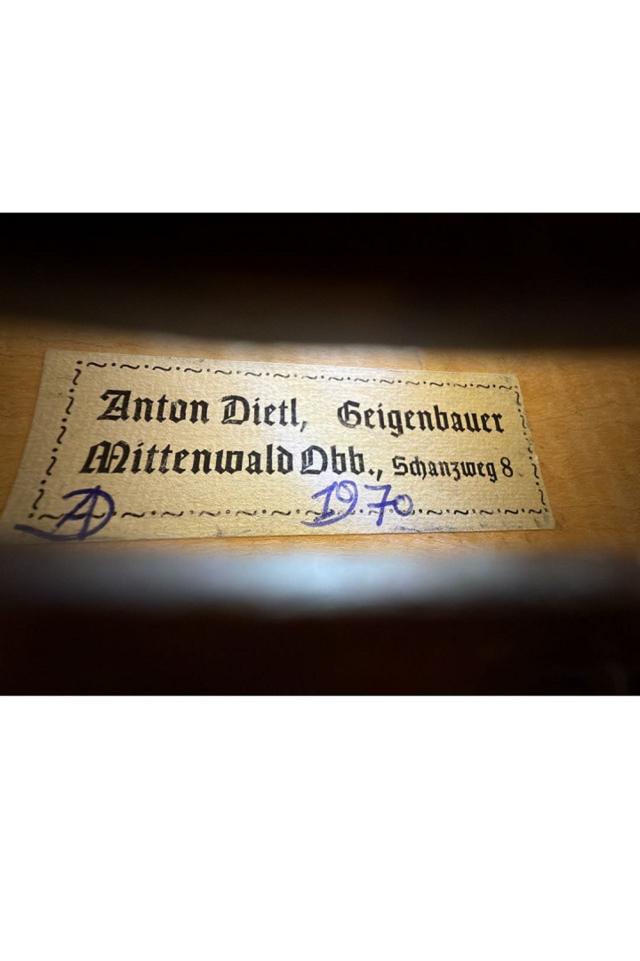 Dietl Anton - Mittenwald Annon 1970 - 3/4 Geige - G-097k